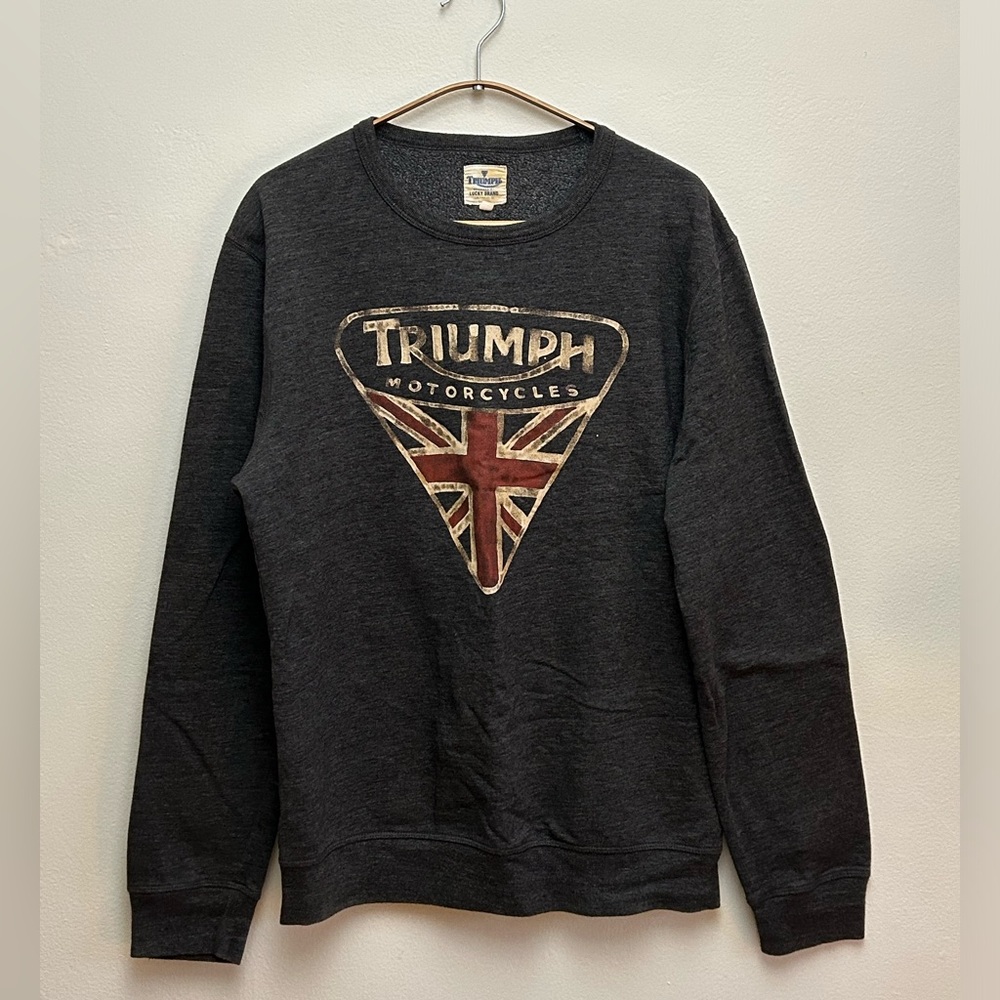 Lucky Brand Triumph Motorcycle Sweater